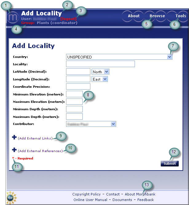 add locality screen